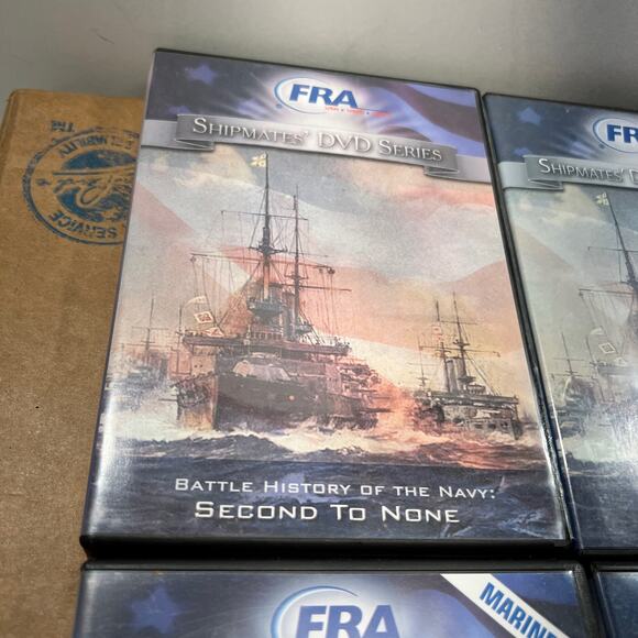 FRA Shipmates 6 DVD Series History of the U.S. Navy Seals plus others SEE PICS - Picture 6 of 13
